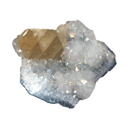 CALCITE sur lit de QUARTZ CALCITE sur lit de QUARTZ